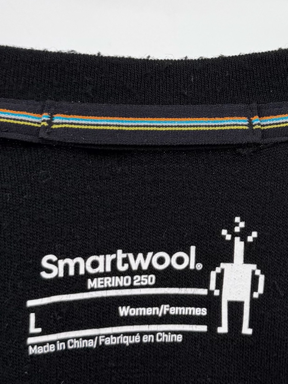 Smartwool black long sleeve large - Picture 3 of 3